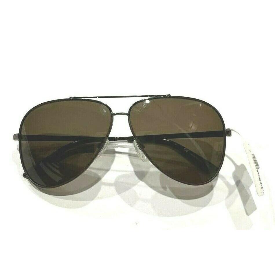 Salvatore Ferragamo Unisex Aviator SF131S 60mm Sunglasses - Gunmetal