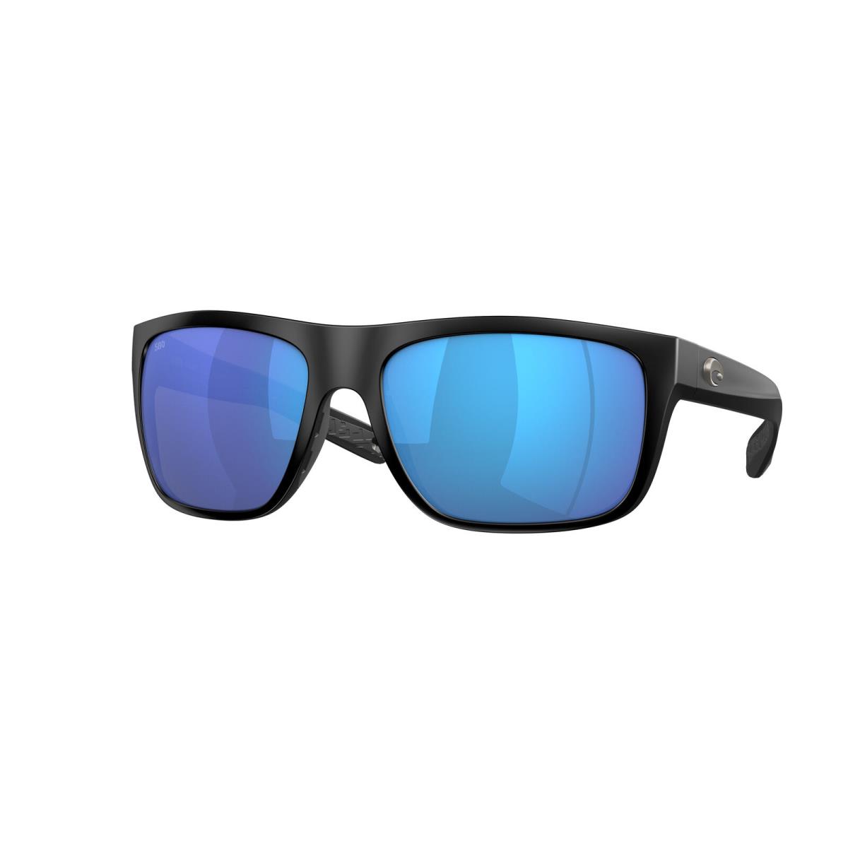 Costa Del Mar 06S 9021 Broadbill 11 Matte Black Blue 902120 Sunglasses