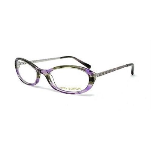 Tory Burch Rxable Eyeglasses TY2007 745 Purple Tortoise 50mm