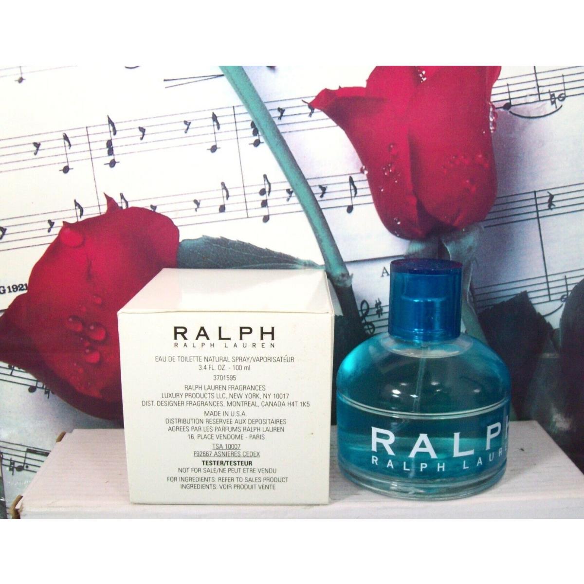 Ralph By Ralph Lauren Edt Spray 3.4 Fl. Oz. Ntwb