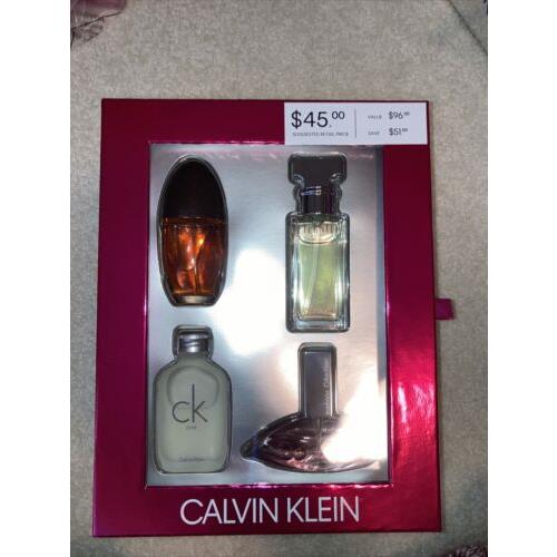 Calvin Klein 4 PC Classic Perfum Gift Set - Calvin Klein perfumes -  088300562855 | Fash Brands