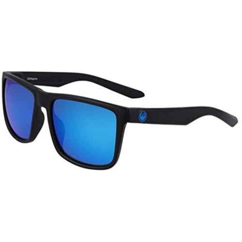 Dragon DR Tow In H2O Sunglasses Matte Black Frame 007 Polarized Blue Ion Lens . 