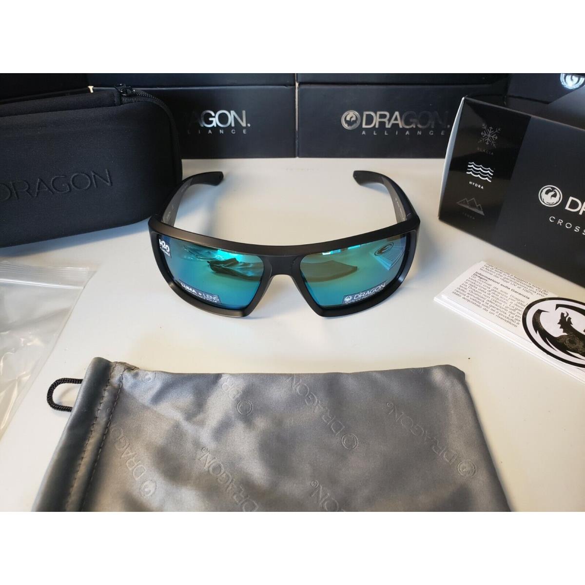 Dragon Equinox X LL Matte Black/deep Green Ion Polarized Sunglasses 2020