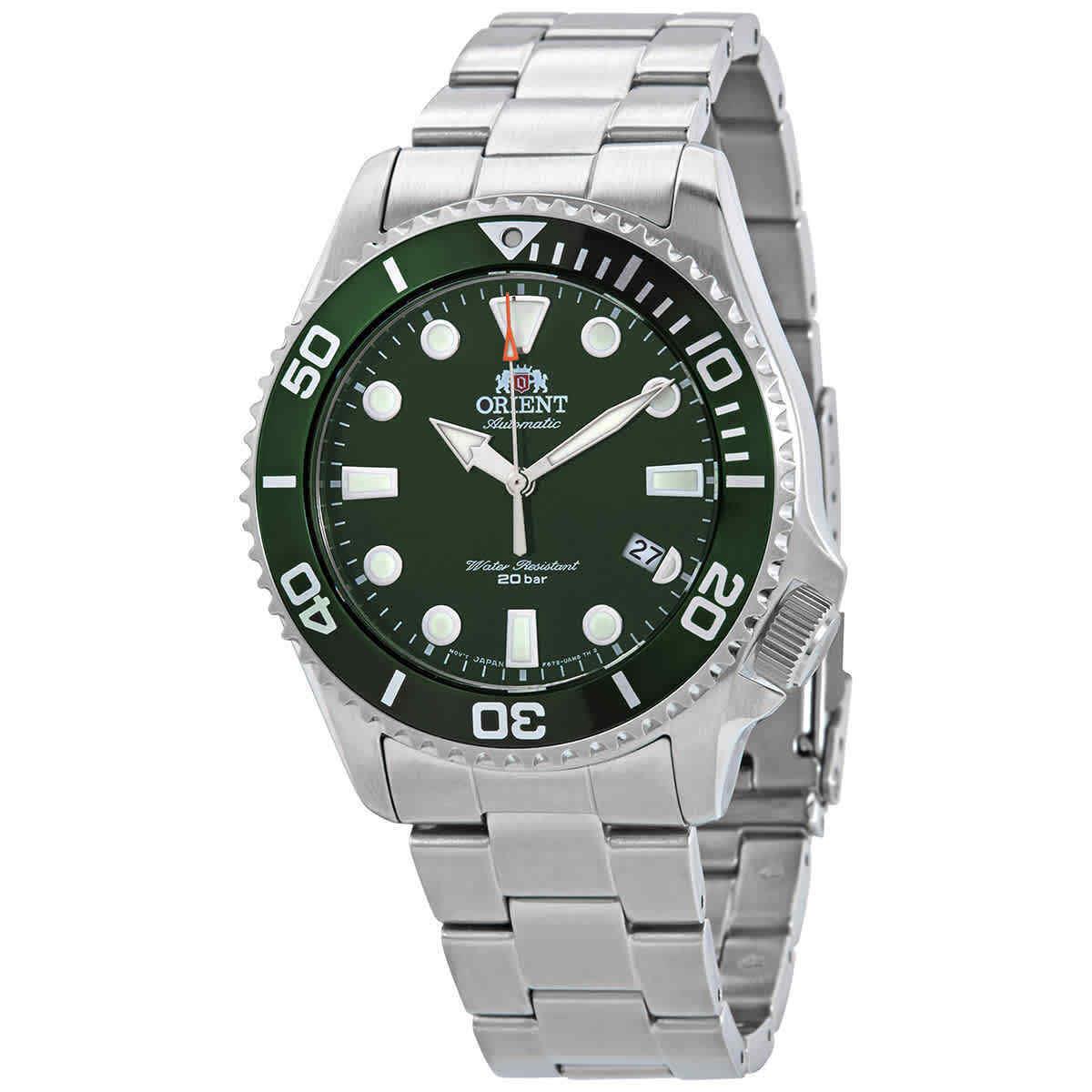 Orient Triton Automatic Green Dial Men`s Watch RA-AC0K02E10B