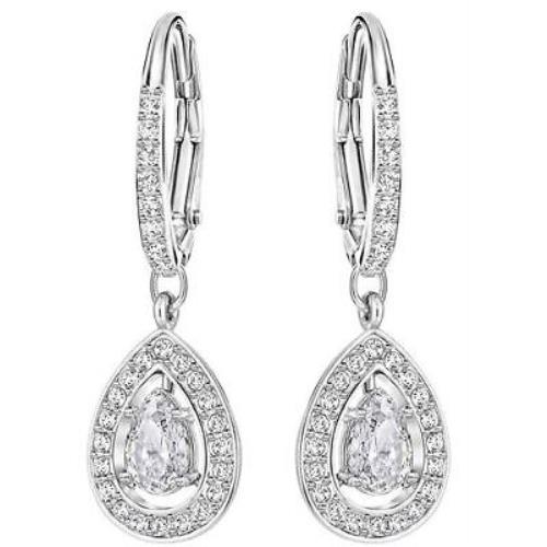 Swarovski Attract Light Pear Pierced Earrings - 5197458