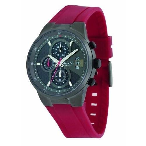 Kenneth Cole York Men`s Chrono Quartz Ping Strap Watch KC1575