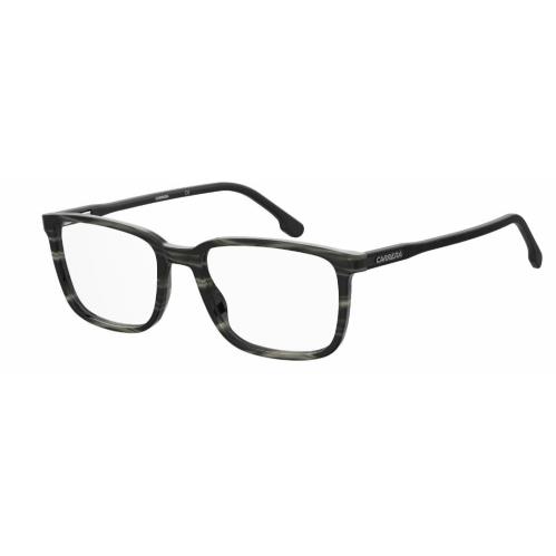 Carrera 254 02W8 Gray Horn Rectangle Men`s Eyeglasses