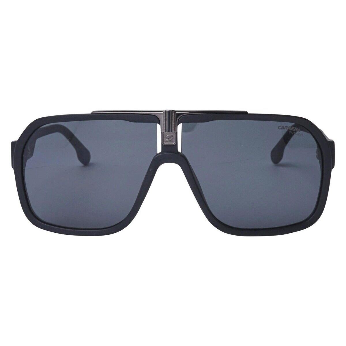 Carrera 1014/S Sunglasses Men 0003 Matte Black Aviator 64mm