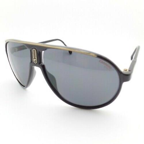 Carrera Champion 65 086IR Gloss Black Grey Sunglasses