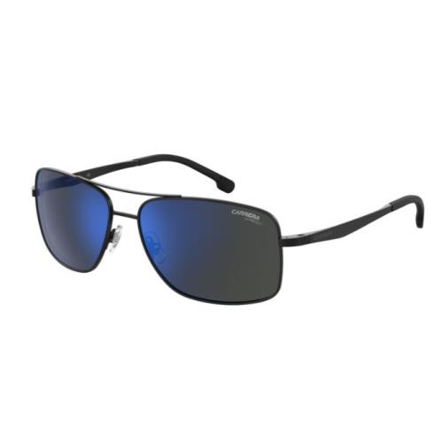 Carrera 8040/S 0807/XT Black/gray Blue Mirrored Men`s Sunglasses