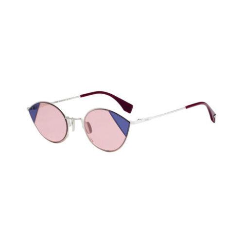 Fendi FF0342/S Avb Silver Pink Women Cat-eye Sunglasses