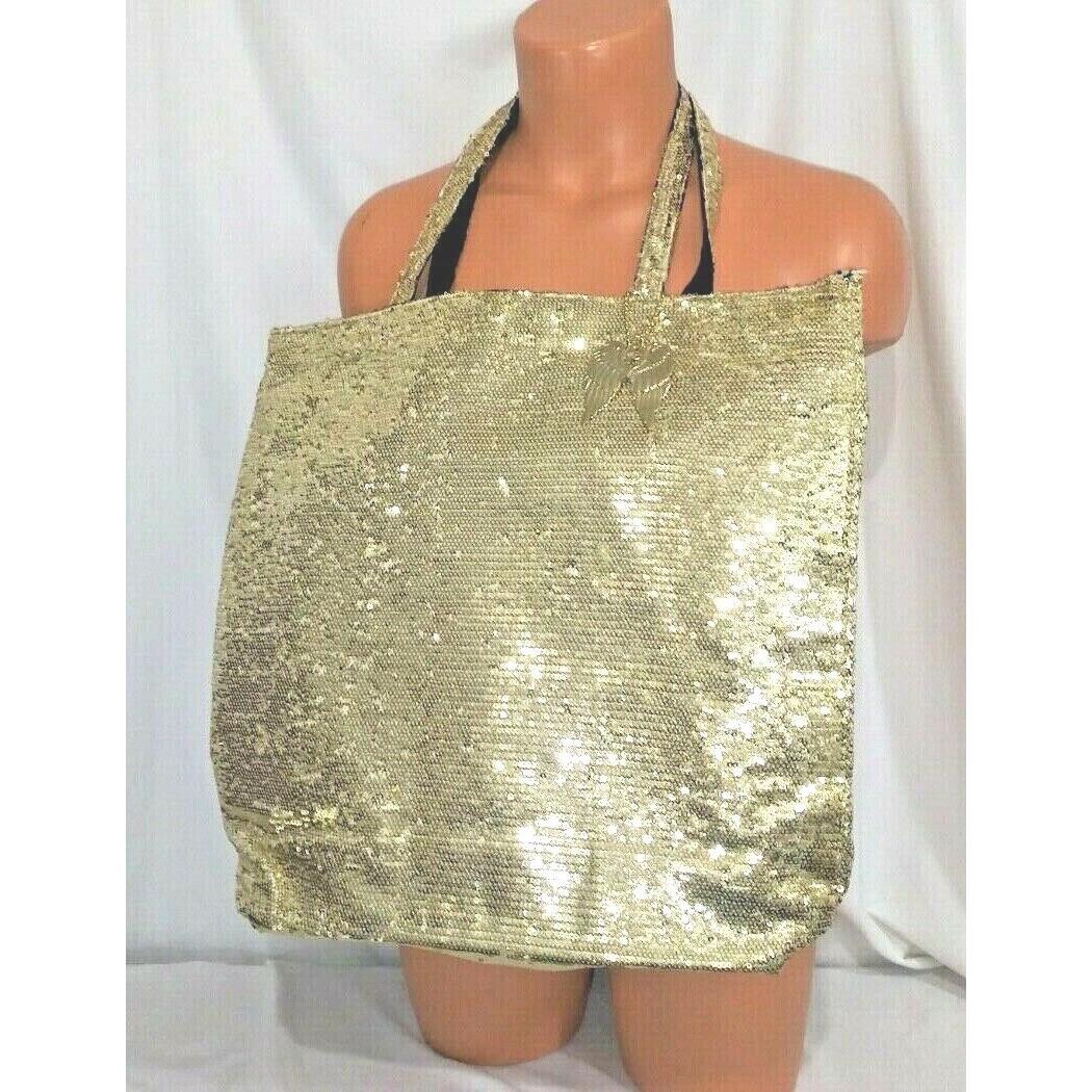 Victorias Secret Sequin Angel Wing Tote Purse Bag