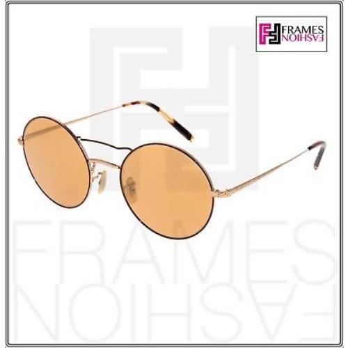 Oliver Peoples sunglasses  - Gold Frame, Orange Lens 5