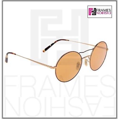 Oliver Peoples sunglasses  - Gold Frame, Orange Lens 3