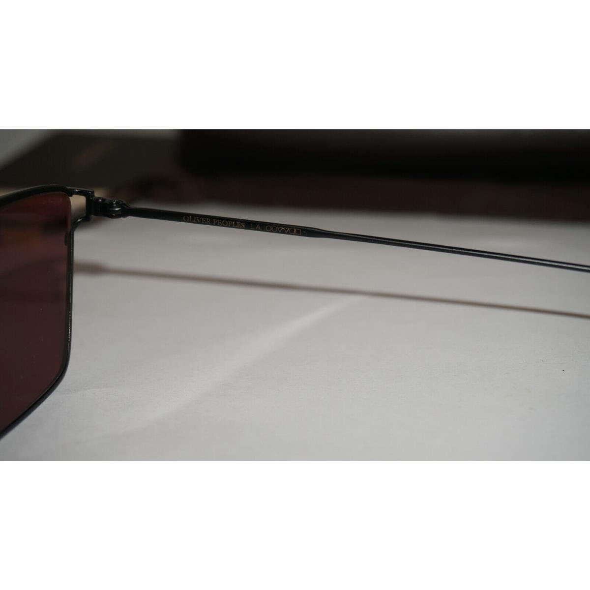 Oliver Peoples sunglasses  - Black Frame, Red Lens 6