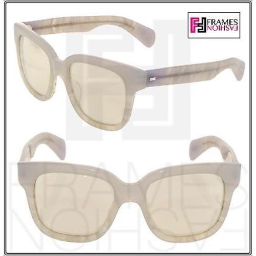 Oliver Peoples Brinley OV5281SU Opal Pearl Gold Mirrored Sunglasses 5281