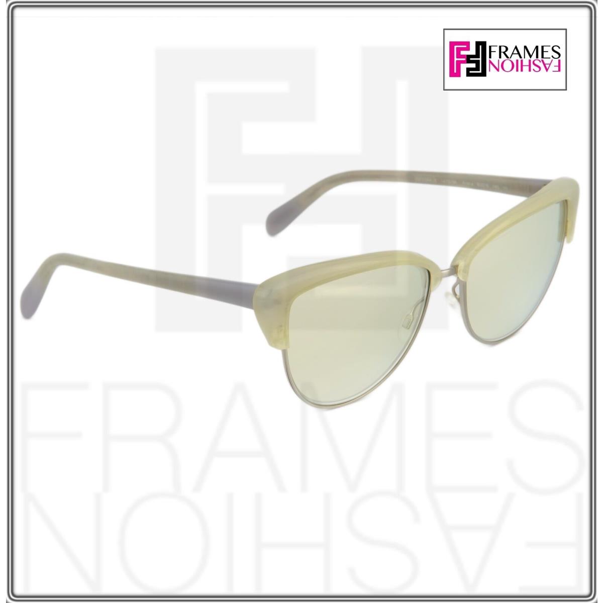 Oliver Peoples sunglasses  - White Opal Pearl Frame, Yellow Grey Lens 5
