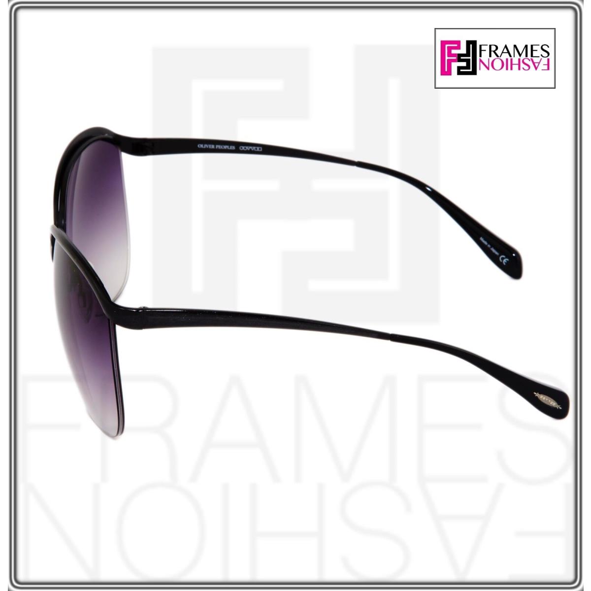 Oliver Peoples sunglasses  - Black Frame, Purple Lens 2