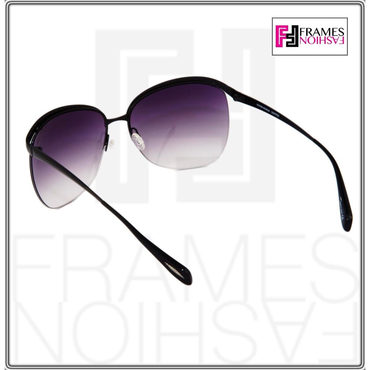 Oliver Peoples sunglasses  - Black Frame, Purple Lens 3