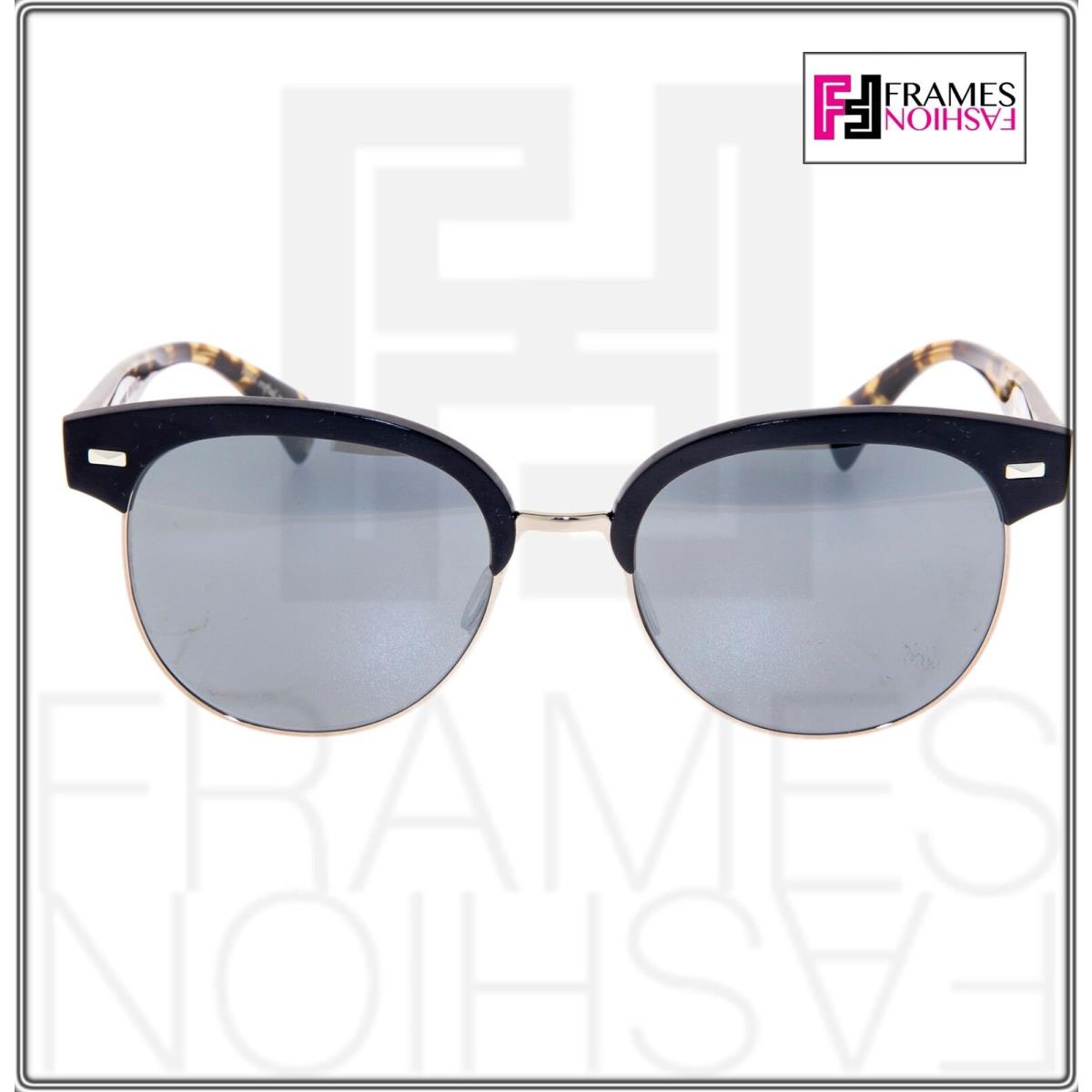 Oliver Peoples sunglasses  - 5222/6G , Matte Black Havana Frame, Grey Silver Lens 4