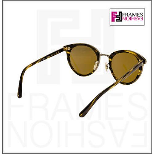 Oliver Peoples sunglasses  - 1003/53 , Brown Cocobolo Frame, Gold Lens 2