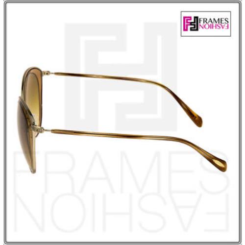 Oliver Peoples sunglasses  - 5236/2L , Amber Brown Frame, Gold Lens 0