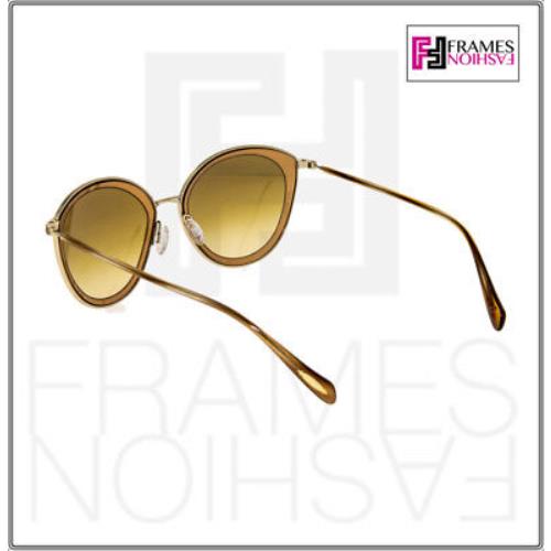 Oliver Peoples sunglasses  - 5236/2L , Amber Brown Frame, Gold Lens 1