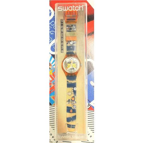 Swatch Watch Arcimboldo SAO100 1994 Automatic 23 Jewels Old Stock