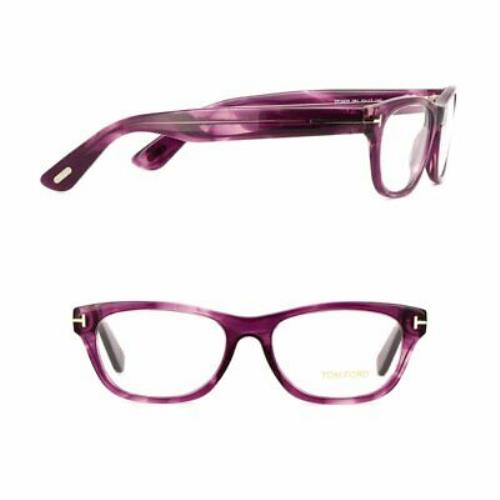 Tom Ford Rectangular Eyeglasses TF5425 081 Shiny Violet 53mm FT5425 Men's  Sunglasses & Sunglasses Accessories Men's Accessories