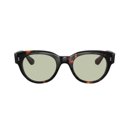Oliver Peoples sunglasses  - Havana Frame, Green Lens 0