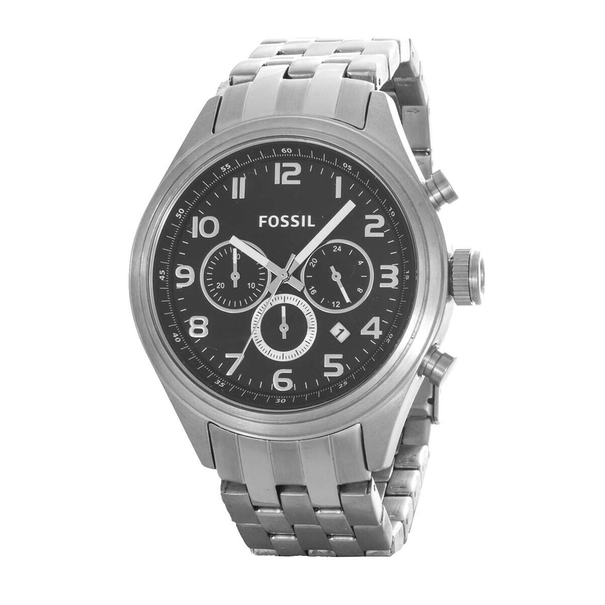 Fossil Men`s Asher Chronograph Stainless Steel Watch BQ1026