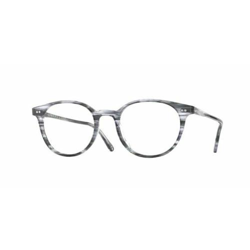 Oliver Peoples 0OV5429U Mikett 1688 Navy Smoke Eyeglasses - Frame: Blue, Lens: Clear