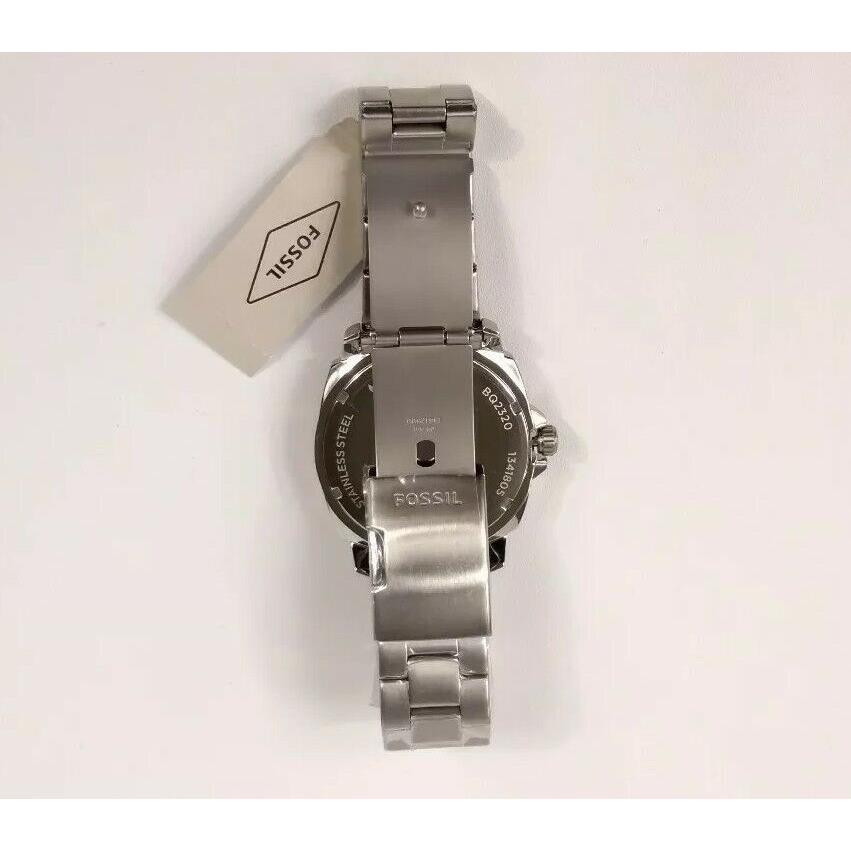 Fossil Men s Watch Privateer Sport Stainless Steel Silver Gray BQ2320P Fash Brands