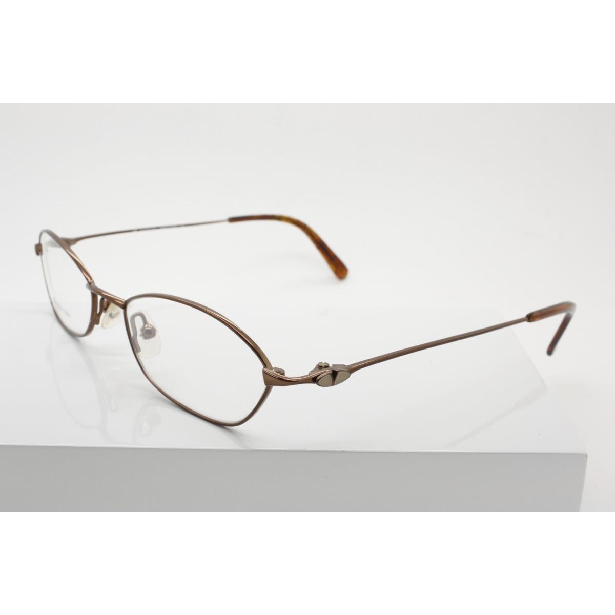 Valentino 5432 Copper Brown 0Q50 Full Rim Metallic Eyeglasses Size 50-17-135mm