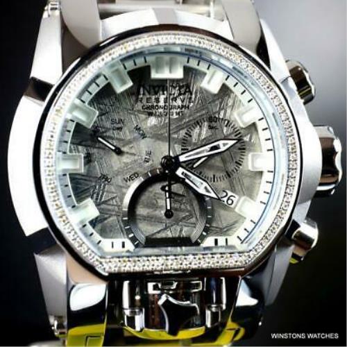 invicta meteorite diamond watch