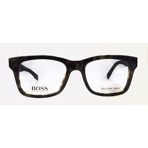 Hugo Boss 0641 Black/green Eyeglasses Frame