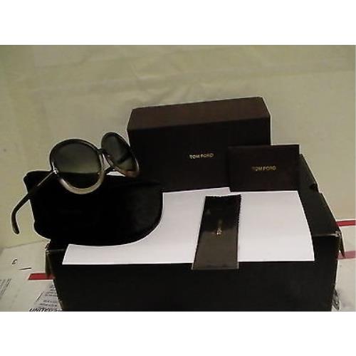 Tom Ford Candice TF 276 20B Black Crystal / Grey Gradient Sunglasses - Tom  Ford sunglasses - 084512278249 | Fash Brands