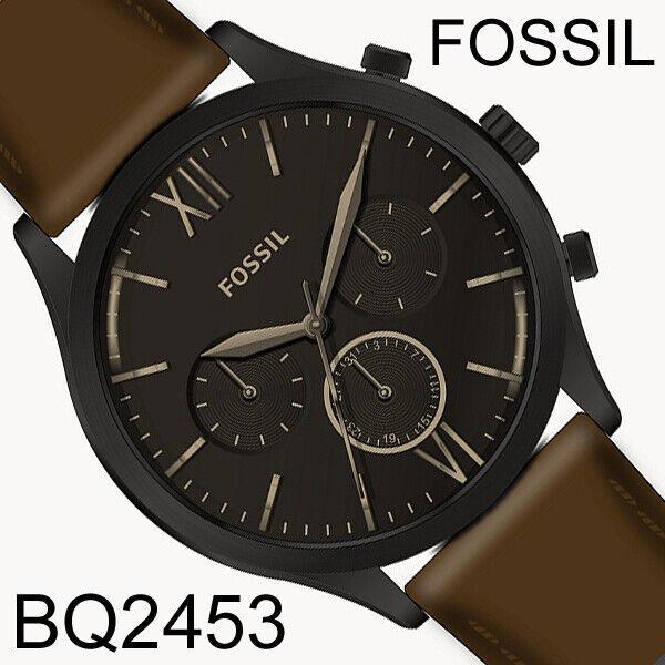 Fossil BQ2453 Fenmore Midsize Multifunction Brown Leather Watch FS