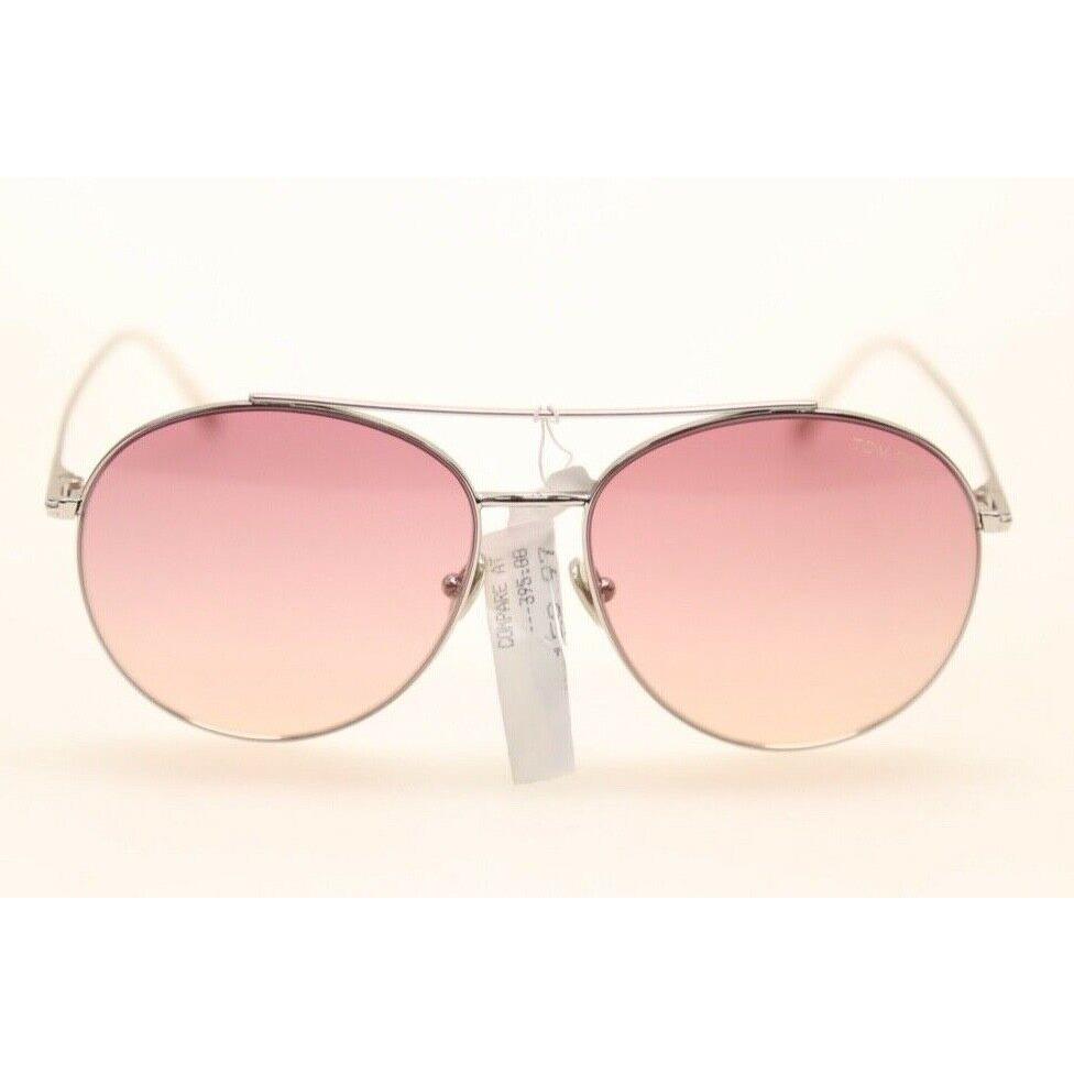 Tom Ford Cleo FT0757 16F TF757 Silver/pink 59mm Sunglasses 384 - Tom Ford  sunglasses - 085517467140 | Fash Brands