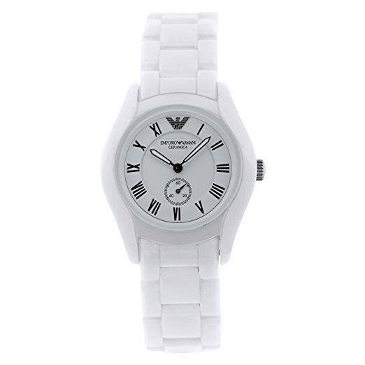 Emporio Armani Women`s AR1405 Ceramic Analog with Ceramic Bezel Watch 2339