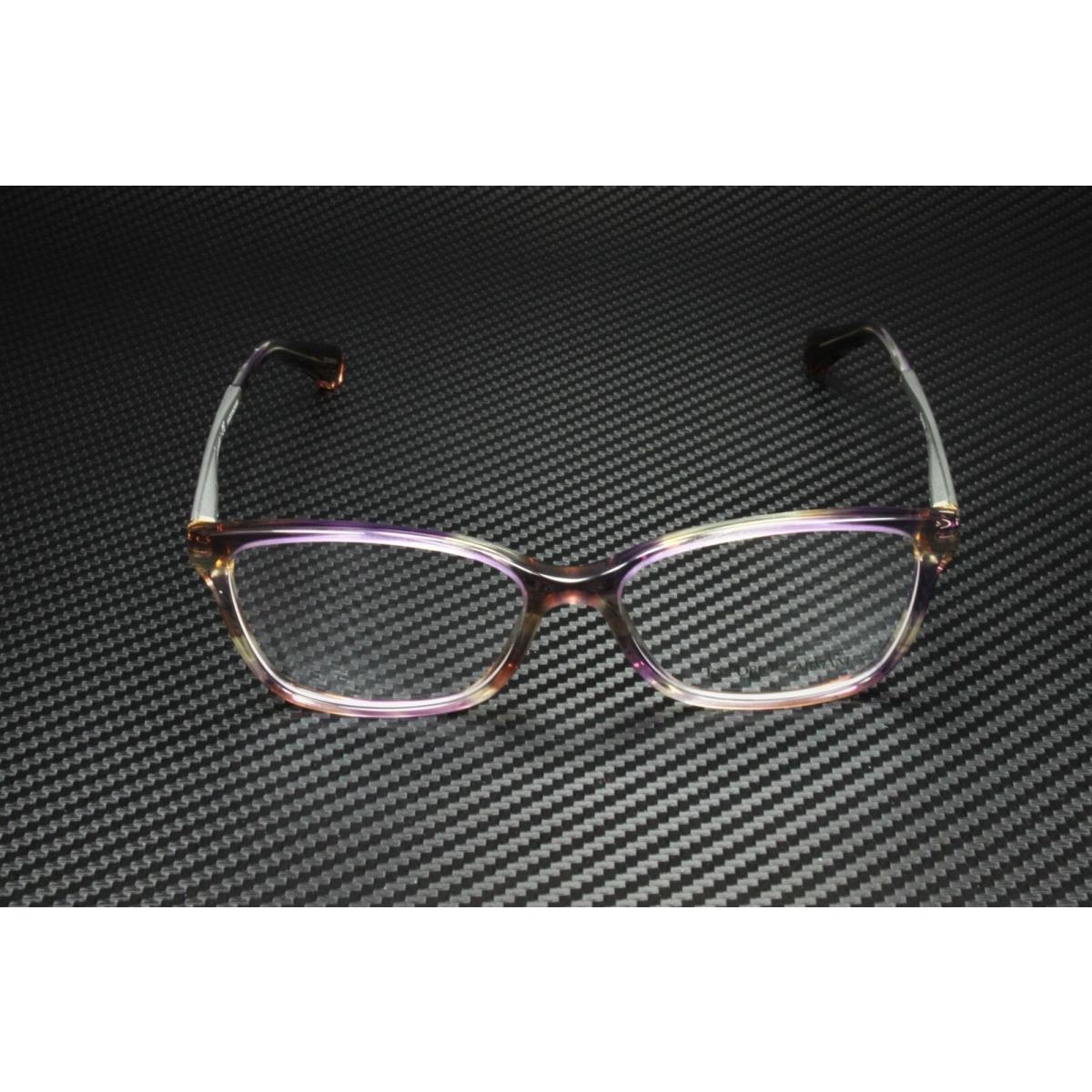 Emporio Armani EA3026 5716 Watercolor Plum Demo Lens 52 mm Womens Eyeglasses