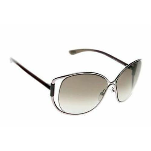 Tom Ford Emmeline Women`s Violet Butterfly Gradient Sunglasses TF 155 527 81F