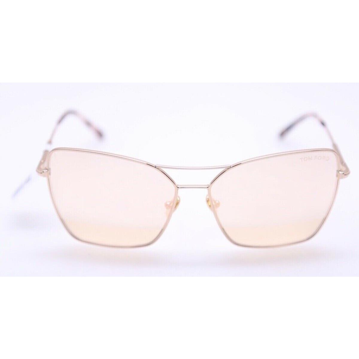 Tom Ford Sye FT0738 28Z Rose Gold 61mm Square Sunglasses TF738 - 200 - Tom  Ford sunglasses - 889214091345 | Fash Brands