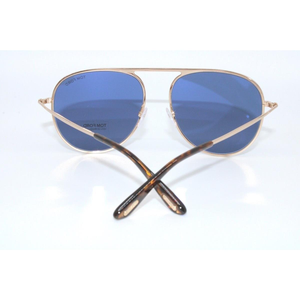 Tom Ford eyeglasses  - LENS- BLUE , SHINY ROSE GOLD Frame 0
