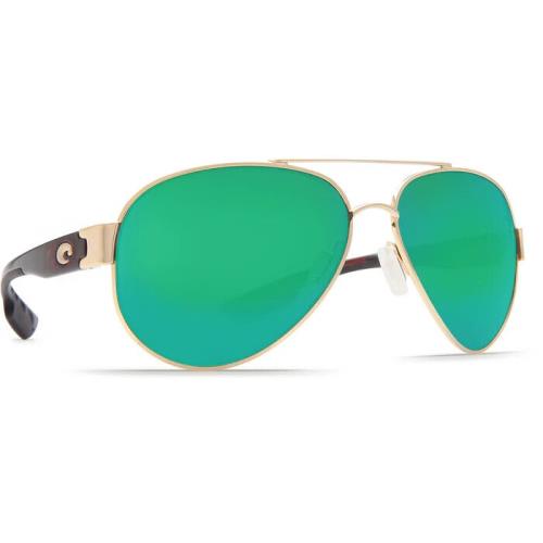 Costa Del Mar South Point SO 84 Ogmglp Rose Gold / Green Mirror 580G Polarized