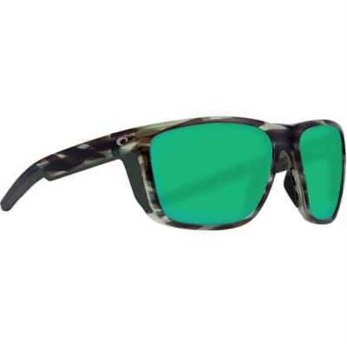 Costa Del Mar Ferg Sunglasses Matte Reef Polarized Green Glass Frg 253 Ogmglp