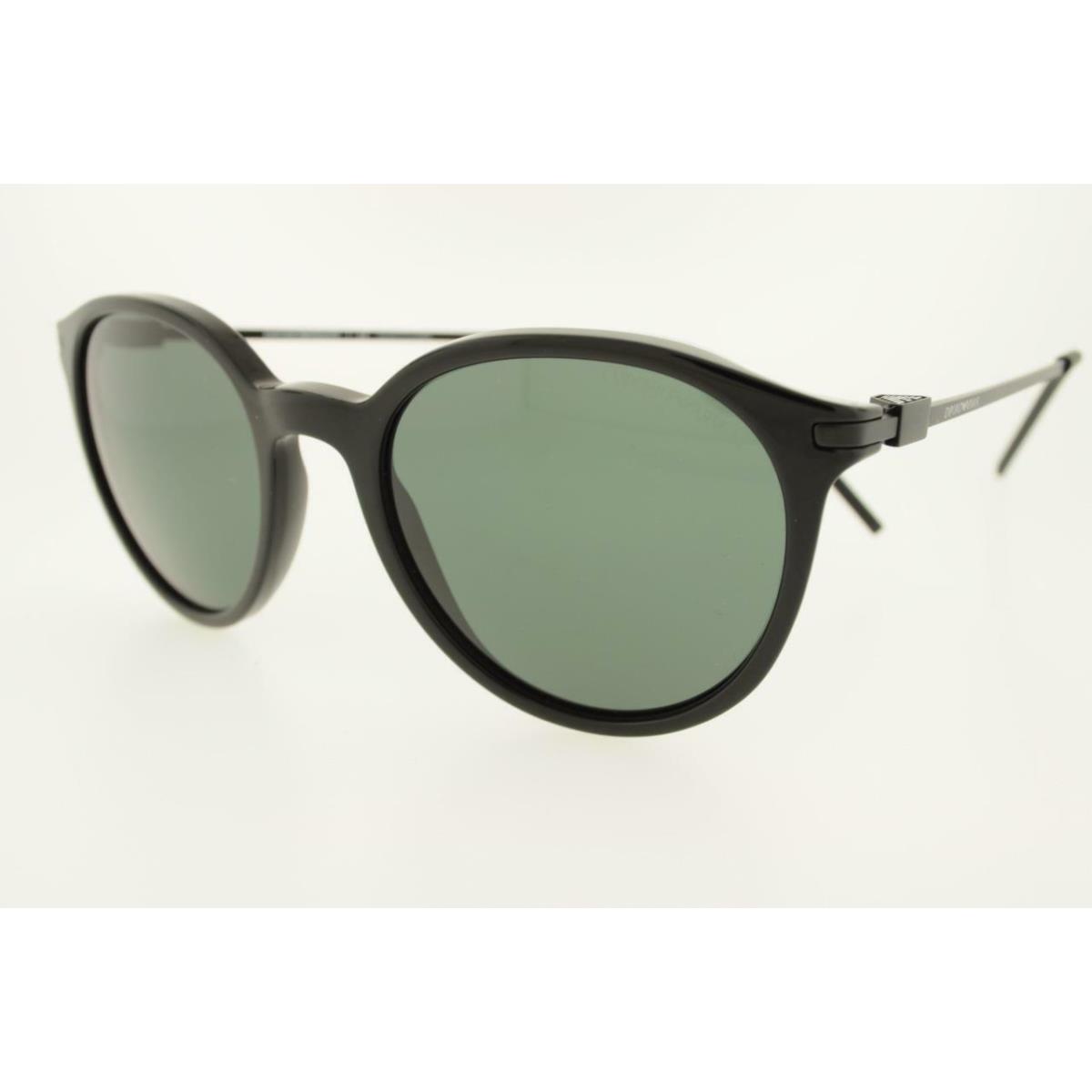 Emporio Armani Sunglasses 4050 501771 50MM Black Frame Gray Green Lenses