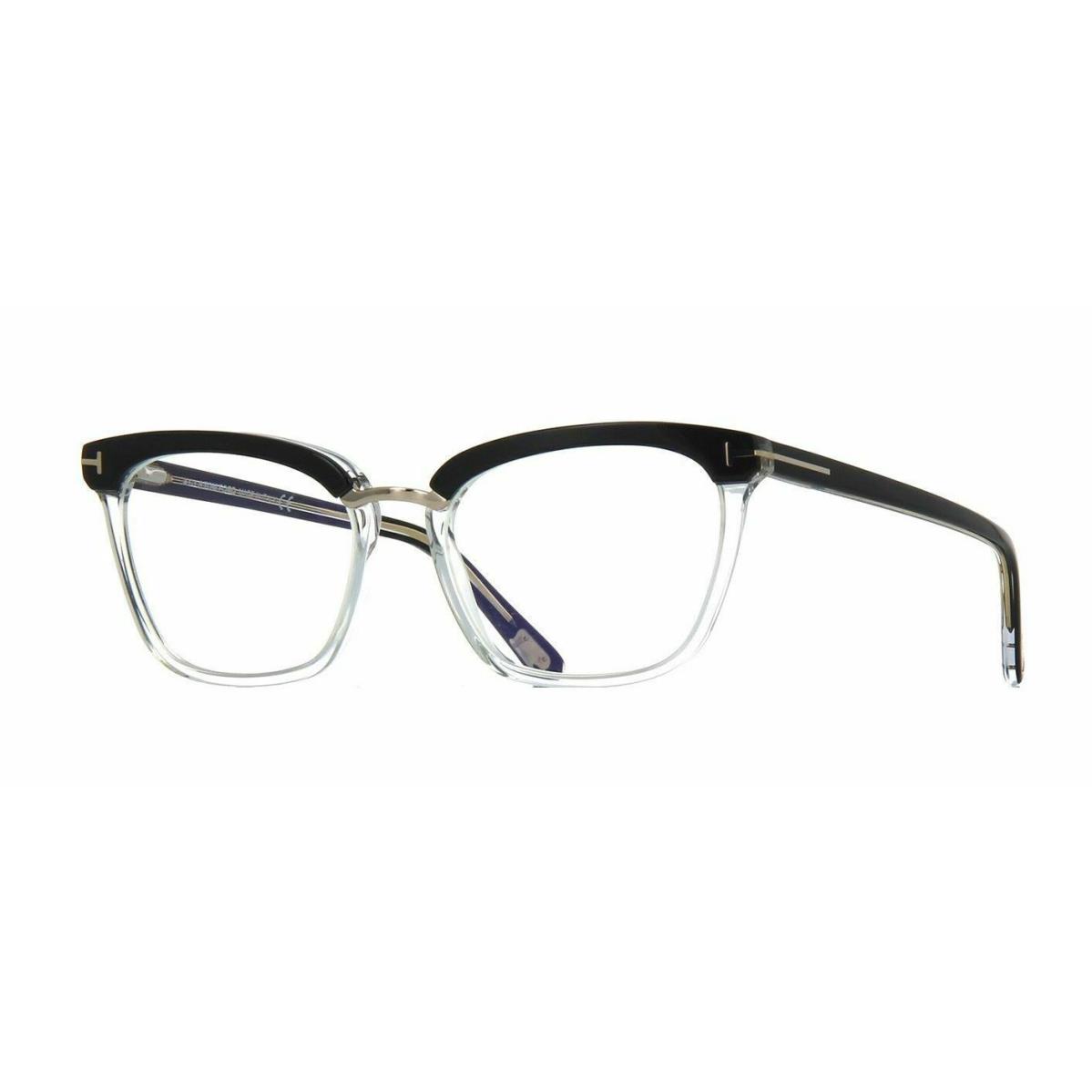 Tom Ford FT 5550 B 005 H Black Crystal Eyeglasses