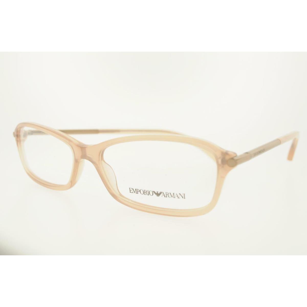 Emporio Armani 3006 5084 53MM Opal Brown Frame Clear Demo Lenses