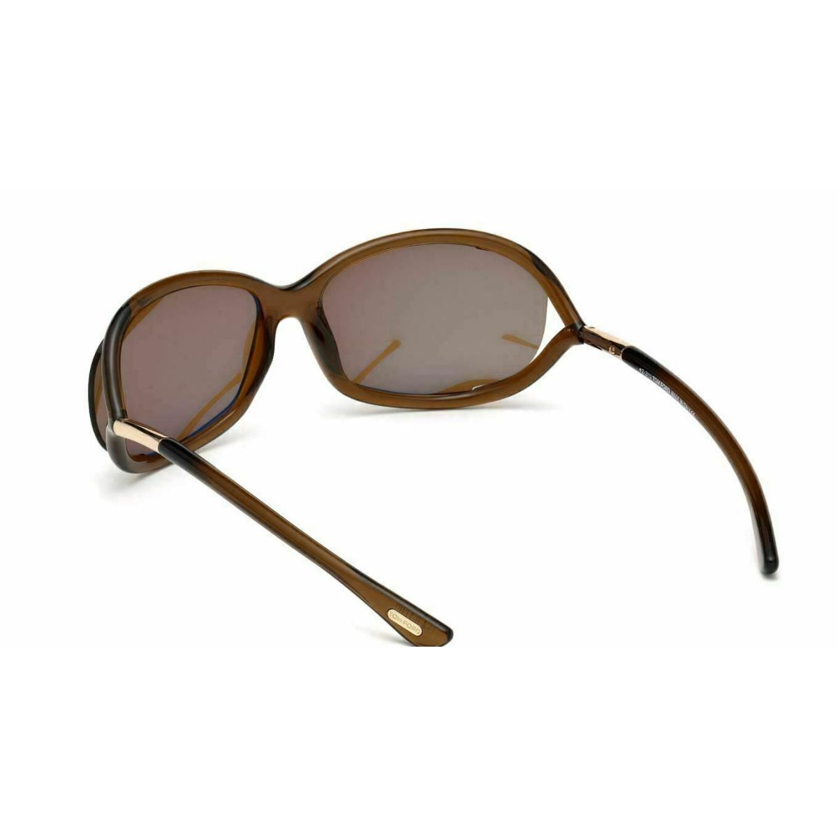 Tom Ford TF 8 FT0008 Jennifer Transparent Dark Brown Polarized 48H  Sunglasses - Tom Ford sunglasses - 664689551248 | Fash Brands